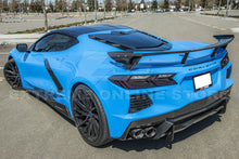 Load image into Gallery viewer, For 20-Up Corvette C8 Coupe Factory Style CARBON FIBER Rear Lower Window Trim