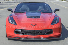 Load image into Gallery viewer, C7 Corvette Stingray Carbon Fiber HydroGraphics / Custom Painted Exterior Hood Vent