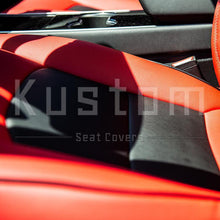 Load image into Gallery viewer, 2017-21 Tesla Model 3 Two-Tone Custom Leather Seat Covers