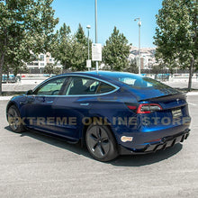 Load image into Gallery viewer, 2017-Up Tesla Model 3 Rear Bumper Diffuser Custom Painted