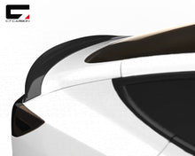 Load image into Gallery viewer, Tesla Model 3 Carbon Fiber Gloss Black Painted Rear Spoiler | Cyber Beta