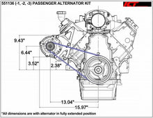 Load image into Gallery viewer, LS Corvette - Alternator Only Bracket LS1 (for Electric or Remote Water Pump)