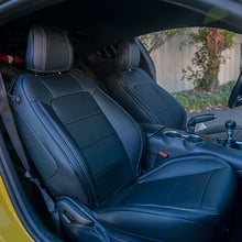 Load image into Gallery viewer, 2015-Up Ford Mustang Two-tone Leather Seat Covers by KustomCover