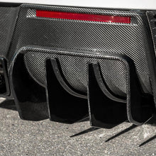 Load image into Gallery viewer, Corvette C7 Carbon Fiber Rear Bumper Diffuser
