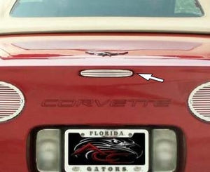 1997-2004 C5 CORVETTE - 5TH BRAKE LIGHT GRILLE BILLET STYLE 1PC | POLISHED STAINLESS