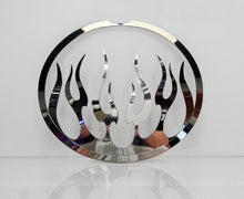 Load image into Gallery viewer, 2005-2013 C6 CORVETTE - TAILLIGHT COVERS POLISHED FLAME STYLE 4PC  POLISHED STAINLESS STEEL
