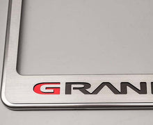 Load image into Gallery viewer, 2006-2013 C6/GS CORVETTE - LICENSE PLATE FRAME GRAND SPORT STYLE | STAINLESS STEEL
