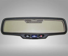 Load image into Gallery viewer, 2012-2013 CAMARO - REAR VIEW MIRROR TRIM &#39;CAMARO&#39; RECTANGLE MIRROR | BRUSHED STAINLESS
