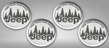 Load image into Gallery viewer, 2007-2018 JEEP WRANGLER JK/2018+ JL/2018-2023 - A/C DUCT TRIM PLATES, ETCHED FIND OWN YOUR ROAD 4PC | STAINLESS STEEL
