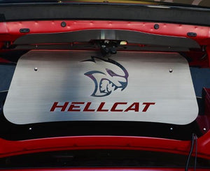 2015-2023 HELLCAT/DEMON REDEYE CHALLENGER - HELLCAT TRUNK UPGRADE PANEL | STAINLESS STEEL