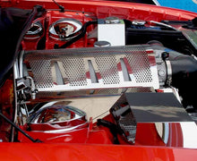 Load image into Gallery viewer, 2008-2011 CHALLENGER - PERFORATED PLENUM COVER 6.1L ENGINE | STAINLESS STEEL
