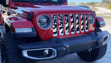 Load image into Gallery viewer, 2018-2023 JEEP WRANGLER JL &amp; 2018-2023 JEEP GLADIATOR - STAR SPANGLED GRILLE | STAINLESS STEEL
