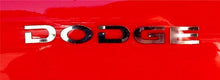 Load image into Gallery viewer, 1992-2002 DODGE VIPER - REAR BUMPER LETTERS &#39;DODGE&#39; &amp; &#39;RT 10&#39; | POLISHED STAINLESS STEEL
