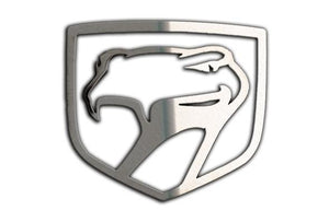 1992-2010 DODGE VIPER - SNEAKY PETE EMBLEM 1PC | POLISHED STAINLESS STEEL