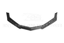 Load image into Gallery viewer, CORVETTE C8 Z06 CARBON FIBER 3 PIECES FRONT LIP SPLITTER
