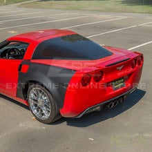 Load image into Gallery viewer, 2005-13 Corvette C6 Z06 ZR1 CARBON FIBER or Custom Painted Widebody Quarter Panels
