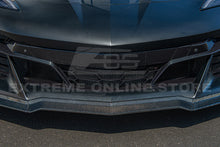 Load image into Gallery viewer, CORVETTE C8 Z06 CARBON FIBER 3 PIECES FRONT LIP SPLITTER
