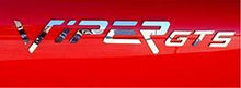 Load image into Gallery viewer, 1996-2002 DODGE VIPER GTS - REAR BUMPER LETTERING KIT &#39;VIPER GTS&#39; | POLISHED STAINLESS STEEL
