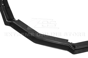 Corvette C8 Z51 Base Z07 Style Front Splitter with Canards Carbon Fiber Custom Painted