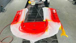 2009 - 2013 Corvette C6 ZR1 Carbon Fiber Hydrographics LS9 Engine Cover