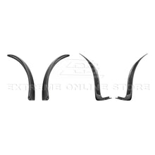 Load image into Gallery viewer, 2005-13 Corvette C6 Z06 ZR1 CARBON FIBER or Custom Painted Splash Guard Mud Flaps - Widebody
