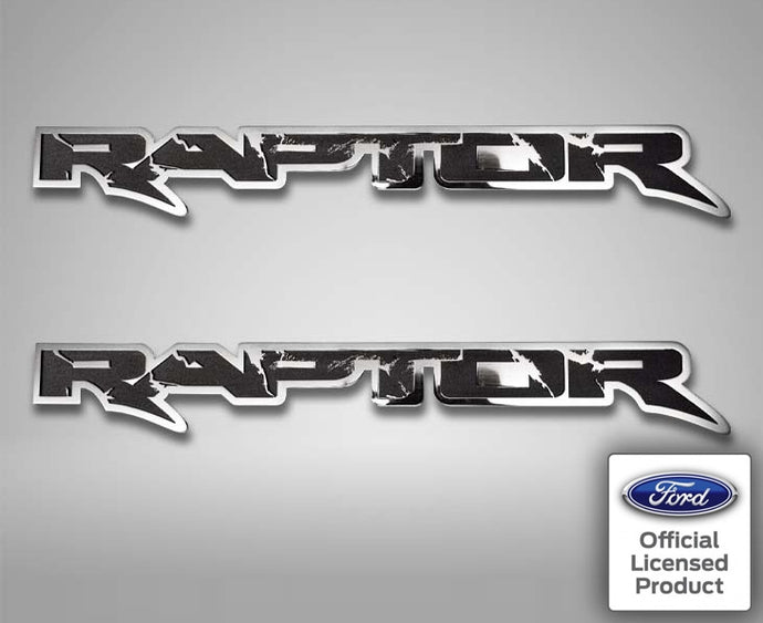 2010-2014 FORD RAPTOR - RAPTOR EMBLEM(S) ETCHED STYLE 12