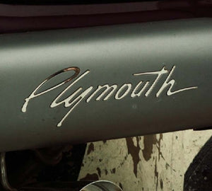 1997-2002 PLYMOUTH PROWLER - DELUXE REAR BUMPER PLYMOUTH PROWLER LETTERING | STAINLESS STEEL, CHOOSE KIT | Plymouth Lettering