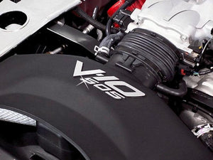 2003-2007 DODGE VIPER - AIR BOX LETTERS "V-10 505" | POLISHED STAINLESS STEEL