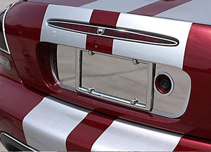 2003-2010 DODGE VIPER CONVERTIBLE - 3RD BRAKE LIGHT 1PC | POLISHED STAINLESS STEEL