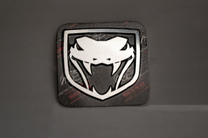 2003-2010 DODGE VIPER - VIPER FANGS EMBLEM 1PC | POLISHED STAINLESS STEEL