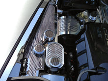 Load image into Gallery viewer, 2005-2013 C6/GS CORVETTE - WATER TANK COVER PERFORATED STAINLESS W/CAPS | AUTOMATIC ONLY
