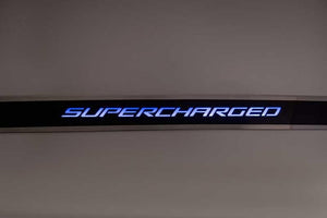 2006-2015 CADILLAC CTS-V - CARBON FIBER SUPERCHARGED STRUT BAR KIT W/ILLUMINATION | CHOOSE LED COLOR