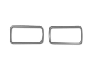 2008-2014 CHALLENGER - DOOR HANDLE TRIM 2PC  STAINLESS STEEL, CHOOSE FINISH  POLISHED