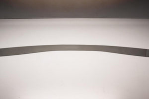 2008-2014 CHALLENGER - PLAIN FRONT HOOD PLATE | POLISHED STAINLESS STEEL