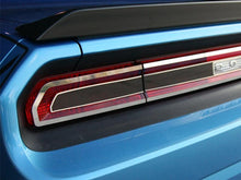 Load image into Gallery viewer, 2008-2014 CHALLENGER - TAIL LIGHT SMOKED PLEXI TRIM PLATE | POLISHED STAINLESS TRIM
