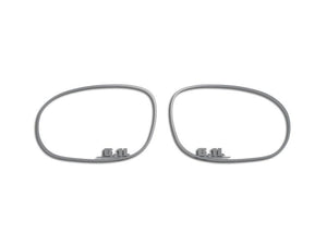 2008-2019 CHALLENGER - SIDE MIRROR TRIM 6.1L 2PC | BRUSHED STAINLESS STEEL