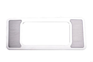 2009-2014 FORD RAPTOR/F-150 - INTERIOR DIM SWITCH TRIM PLATE | BRUSHED STAINLESS STEEL