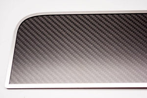 2009-2014 F-150/RAPTOR - FRONT DOOR INSERTS CARBON FIBER 6PC KIT | STAINLESS STEEL/CARBON FIBER