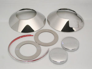 2010-2011 CAMARO - SHOCK TOWER DOME KIT 8PC | POLISHED STAINLESS STEEL