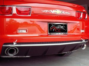 2010-2013 CAMARO - REAR VALANCE TRIM | CLASSIC CHROME VINYL