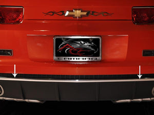 2010-2013 CAMARO - REAR VALANCE TRIM | CLASSIC CHROME VINYL