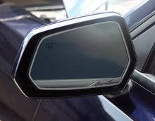 Load image into Gallery viewer, 2010-2013 CAMARO SS - SIDE VIEW MIRROR TRIM SUPERSPORT STYLE 2PC | BRUSHED STAINLESS STEEL
