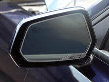 Load image into Gallery viewer, 2010-2013 CAMARO SS - SIDE VIEW MIRROR TRIM &#39;SS&#39; STYLE 2PC | BRUSHED STAINLESS STEEL
