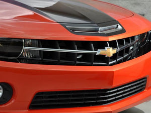 2010-2013 CAMARO SS - HOOD VENT INSERT | POLISHED STAINLESS STEEL