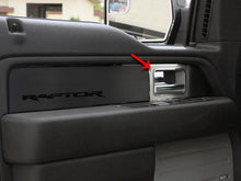 Load image into Gallery viewer, 2010-2014 FORD F150/RAPTOR - FRONT DOOR HANDLE PULL PLATES 2PC | BRUSHED STAINLESS STEEL
