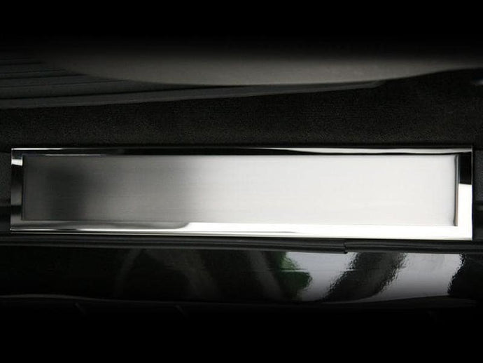 2010-2014 FORD F150/RAPTOR - OUTER REAR DOOR SILLS 2PC | BRUSHED/POLISHED STAINLESS STEEL