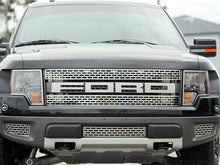 Load image into Gallery viewer, 2010-2014 FORD RAPTOR - LOWER FRONT OUTER GRILLE 2PC | BRUSHED OR POLISHED STAINLESS STEEL | Brushed
