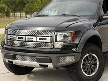 Load image into Gallery viewer, 2010-2014 FORD RAPTOR - LOWER FRONT GRILLE 3PC | STAINLESS STEEL, CHOOSE FINISH | Brushed
