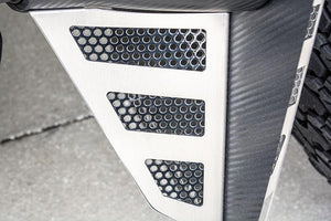 2010-2014 FORD RAPTOR - RAPTOR STYLE CARBON FIBER MUD GUARDS | 3 LAYER CONSTRUCTION, CHOOSE KIT | Raptor Style CF Front