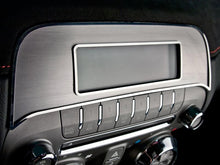 Load image into Gallery viewer, 2010-2015 CAMARO - FACTORY RADIO TRIM PLATE | BRUSHED STAINLESS STEEL WITH POLISHED BEZEL
